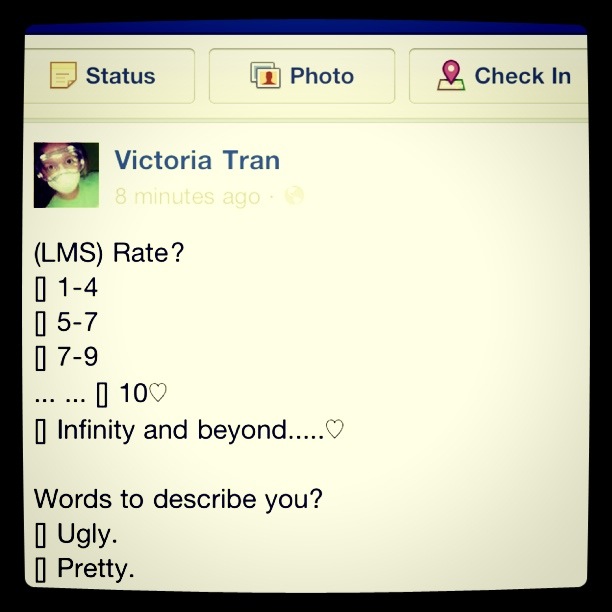 tbh rate date facebook statuses